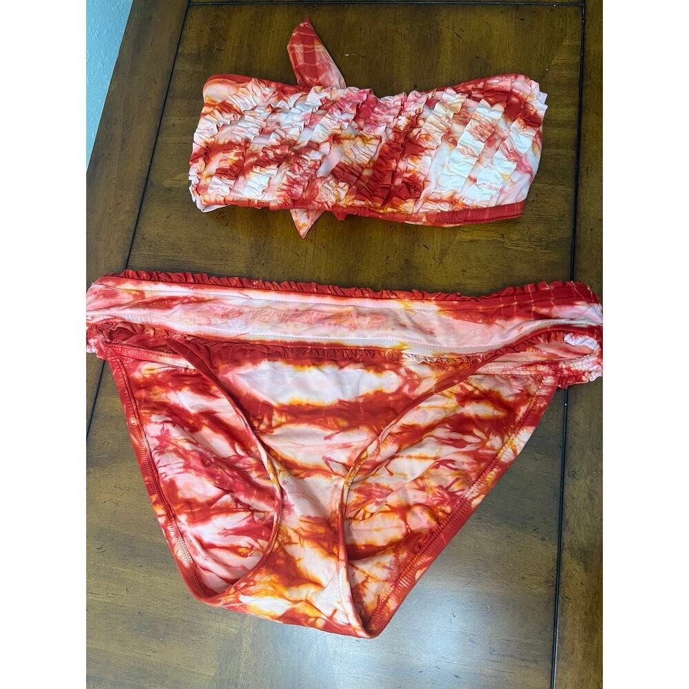 M/L Lucky Brand Tye Dye Swimsuit